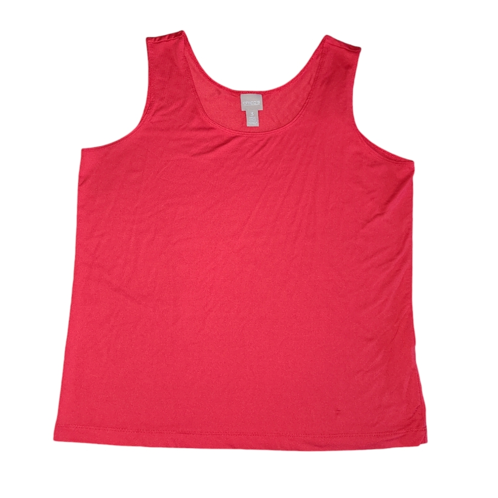 Plus size Chico's red tank top